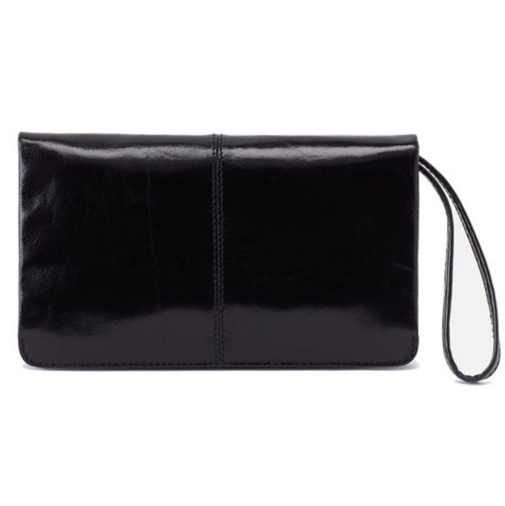 Hobo EVOLVE Wallet Black Leather NWT